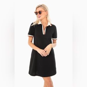 Tuckernuck Black Hutton Polo Dress